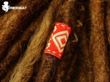 Rote Jurte dreadschmuck kaufen, dreadschmuck selber machen, dreadschmuck online shop, dreadschmuck, dreadperle, dreadband